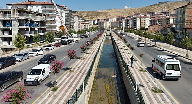 Malatya'da yeşil alanlar peyzajla güzelleşiyor
