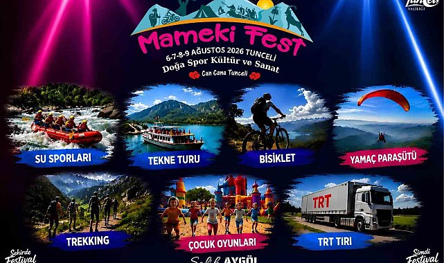 Mameki Fest Tunceli'de başlıyor