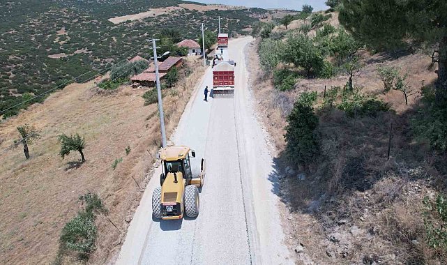 Manisa Büyükşehir'den Kula'da 12,5 kilometrelik yol hamlesi