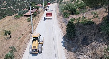 Manisa Büyükşehir'den Kula'da 12,5 kilometrelik yol hamlesi