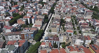 Manisa Salihli'de 4 caddeye sıcak asfalt
