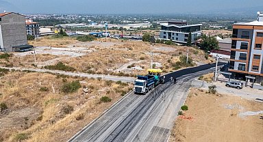 Manisa Turgutlu'ya 4 bin ton sıcak asfalt
