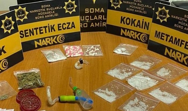 Manisa'da uyuşturucu operasyonlarında bir ayda 55 kişi tutuklandı