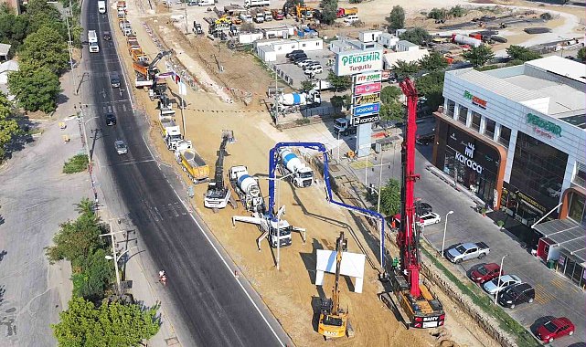 Manisa'nın ulaşım ağına güç katacak projesinde temeller atıldı