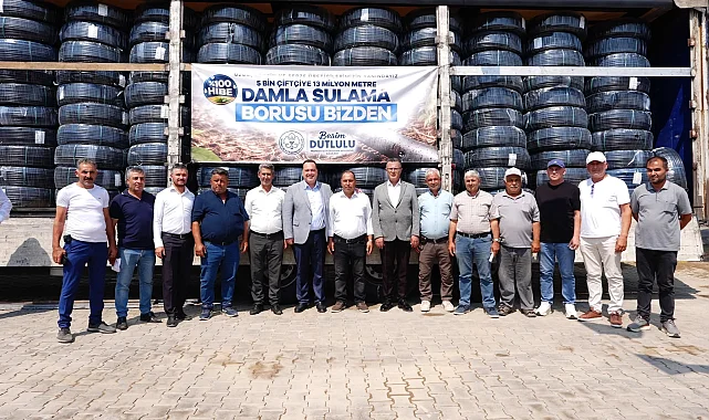 Manisa'da Alaşehirli 1.159 çiftçiye destek