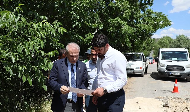 Mardin'de yaklaşık 40 yıllık ana isale hattı yenileniyor