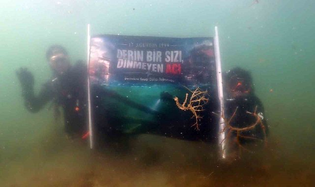 Marmara'nın karanlık gecesi derinlerde anıldı: "17 Ağustos derin bir sızı, dinmeyen acı"