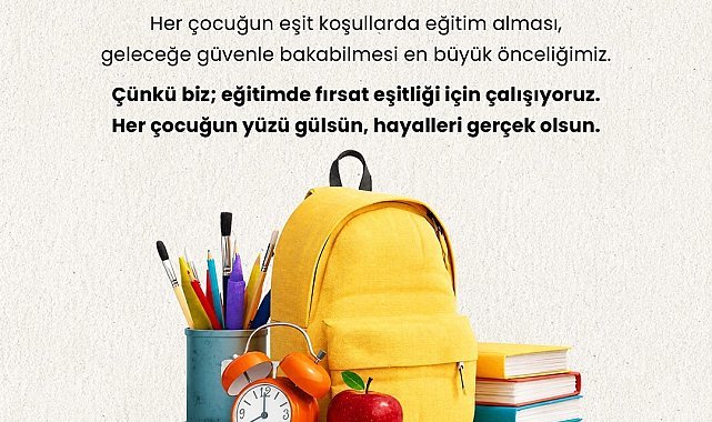 Marmaris Belediyesi'nden öğrencilere kırtasiye ve beslenme desteği