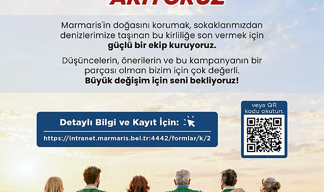 Marmaris'te çevre için yeni proje