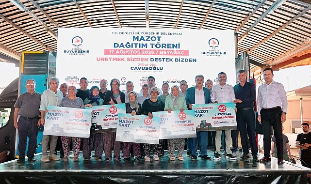 Mazot Kart dağıtımı Beyağaç'tan başladı