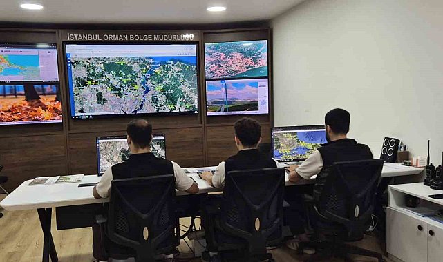 Mega kentin akciğerleri İstanbul Yangın Koordinasyon Merkezine emanet, merkezde yapay zeka da kullanılıyor