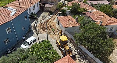 Menteşe Yerkesik'te 4 kilometrelik su isale hattı yenileniyor