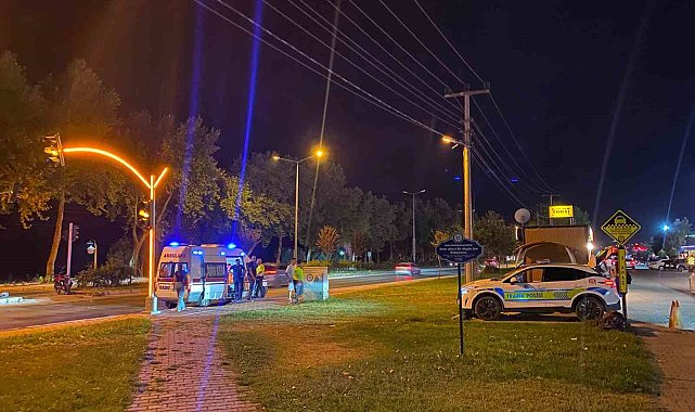 Menteşe'de motosikletliye arkadan çarpıp kaçtı