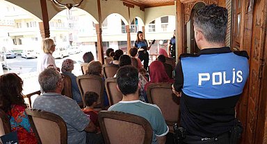 Merkezefendi Belediyesinden kadınlara yönelik KADES bilgilendirmesi