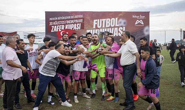 Mersin'de 30 Ağustos Zafer Kupasında şampiyonlar belli oldu