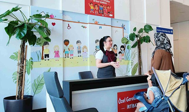 Mersin'de özel çocuklar için irtibat bürosu açıldı