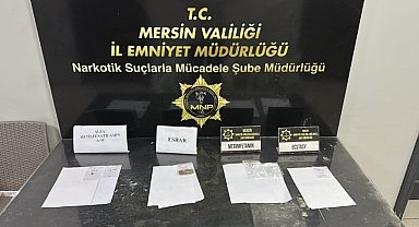 Mersin'de uyuşturucu operasyonu: 3 tutuklama