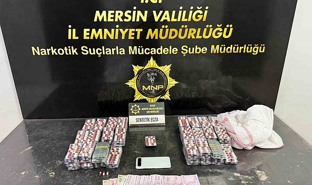 Mersin'de yakalanan 2 uyuşturucu taciri tutuklandı