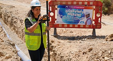 Mersin'de içme suyu basınç sorununa kalıcı çözüm