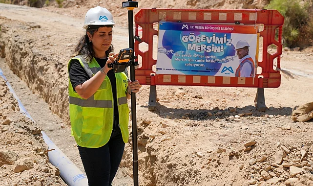 Mersin'de içme suyu basınç sorununa kalıcı çözüm