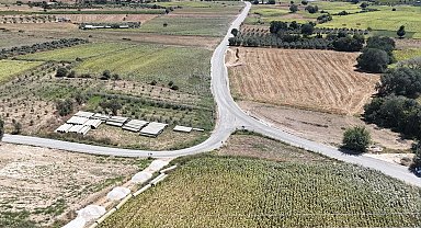 Mersin'de kırsal yollarda 21 kilometrelik asfalt çalışması