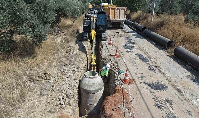 Milas Menteş'te kanalizasyon altyapısı için ilk adım atıldı