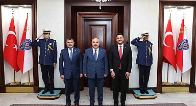 Milletvekili Öztürk'ten Fidan'a anlamlı buluşma