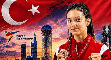 Milli sporcudan Gürcistan'da bronz madalya!
