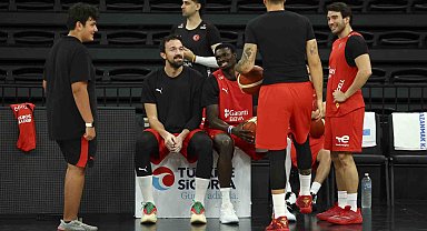 Milliler, Litvanya maçı hazırlıklarını sürdürdü