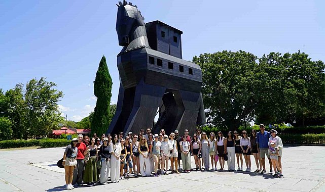 Mitolojiden geleceğe: Dört ülkeden gençler Troya'yı yeniden tasarladı