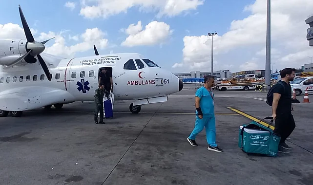 MSB'den hayati görev... Kalp grefti kısa sürede İstanbul'a ulaştırıldı
