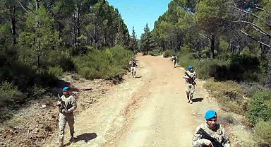 Muğla Jandarması "Yeşil Vatan" nöbetinde