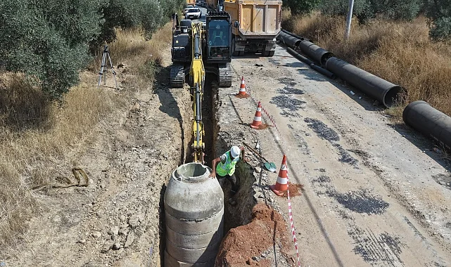 Muğla Menteş'te kanalizasyon altyapısına ilk adım