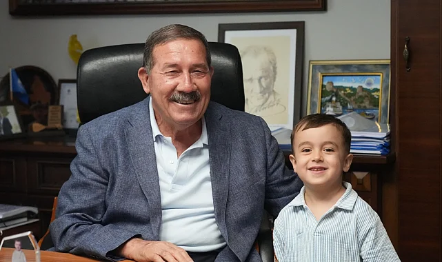Muğla Milaslı Göktuğ'dan Başkan Topuz'a ziyaret