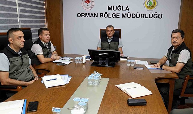Muğla Orman Bölge Müdürü Ülküdür, OGM Ağustos Ayı Değerlendirme Toplantısı'na katıldı