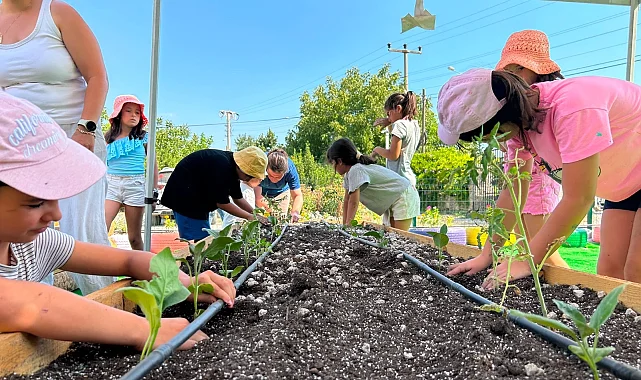 Muğla'da minik çiftçiler akademiyi tamamladı