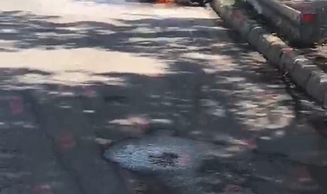 Muş'ta seyir halindeki motosiklet alev aldı