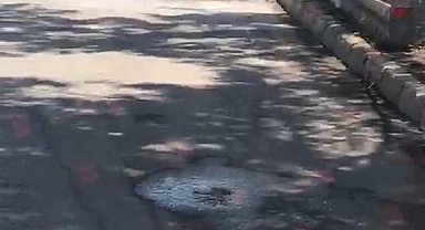 Muş'ta seyir halindeki motosiklet alev aldı