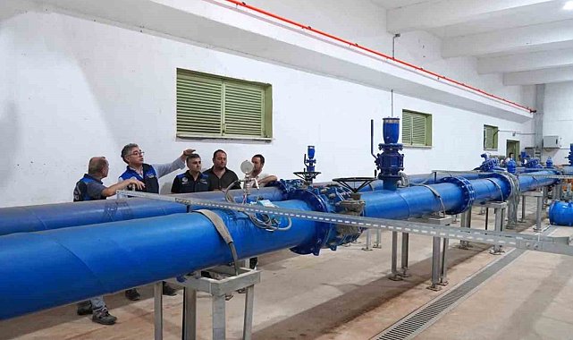 MUSKİ Genel Müdürü Şengül Bodrum'un su sorununu çözecek yatırımları inceledi