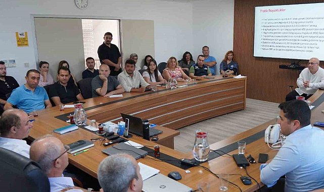 MUSKİ personeline atıksu arıtma eğitimi