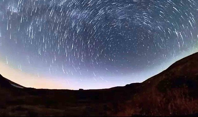 Niğde semalarında Perseid Meteor Yağmuru görsel şölen oluşturdu