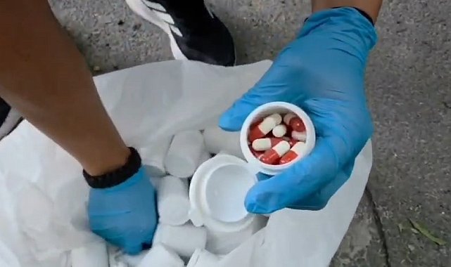 Niğde'de narkotik operasyonu: 3 bin 32 sentetik ecza ele geçirildi