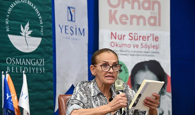 Nur Sürer'den Bursa Osmangazi'de 'Cemile'nin İzinde' buluşma