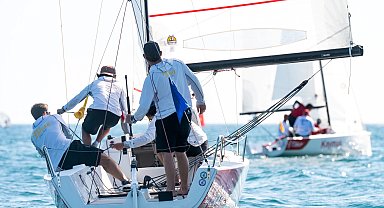 Olympos Regatta'da J70 Match Race yarışında zafer Eker Kaymak'ın