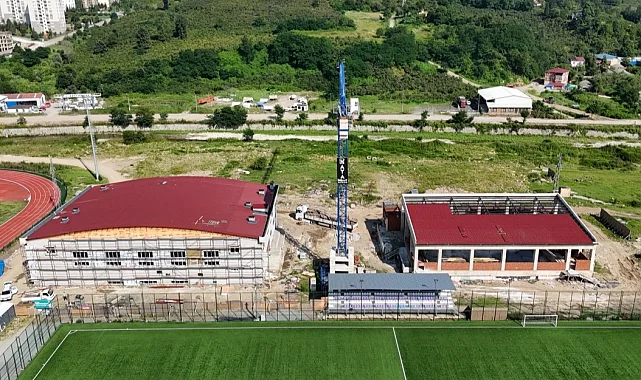 Ordu Altınordu'da sporculara modern spor tesisi