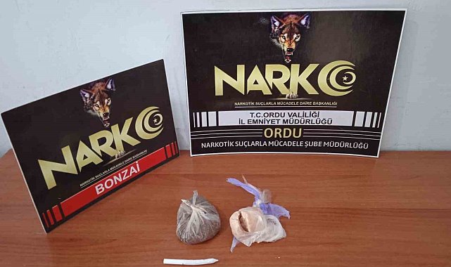 Ordu'da uyuşturucu operasyonlarında 3 tutuklama