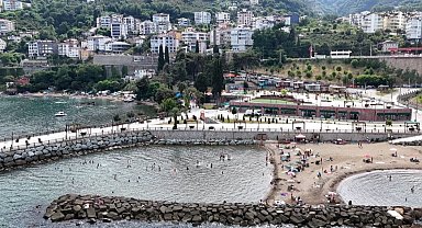 Ordu'da gökdelenlerin yıkıldığı sahil halkın hizmetine açıldı
