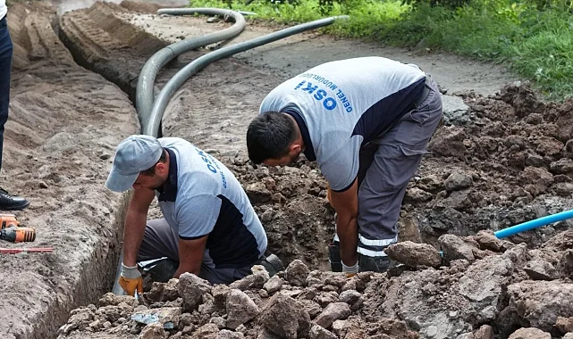 Ordu'da içme suyu çalışmaları hız kesmeden sürüyor