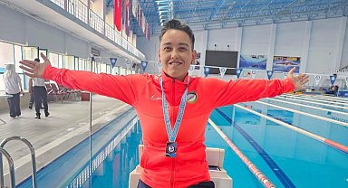 Ordulu sporcu Eda Kaya'dan Türkiye Şampiyonası'nda üç madalya