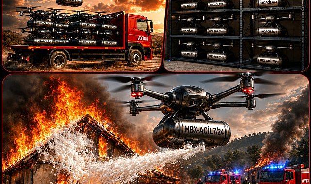 Orman ve arazi yangınları ile mücadelede 'Akıllı Drone" önerisi